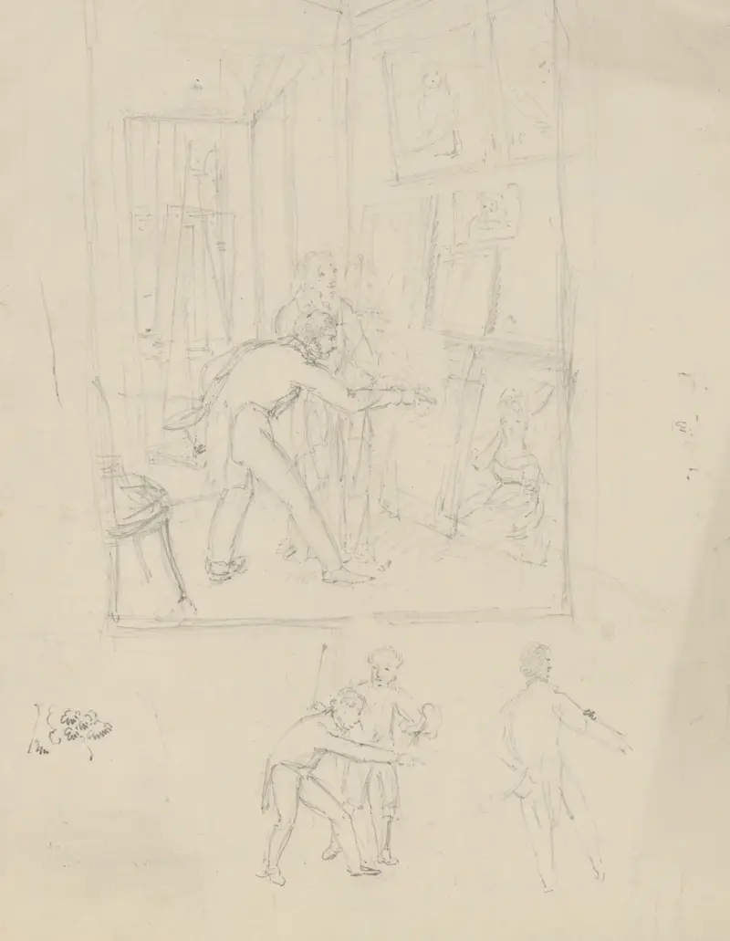 Målare och mecenat av John Rubens Smith