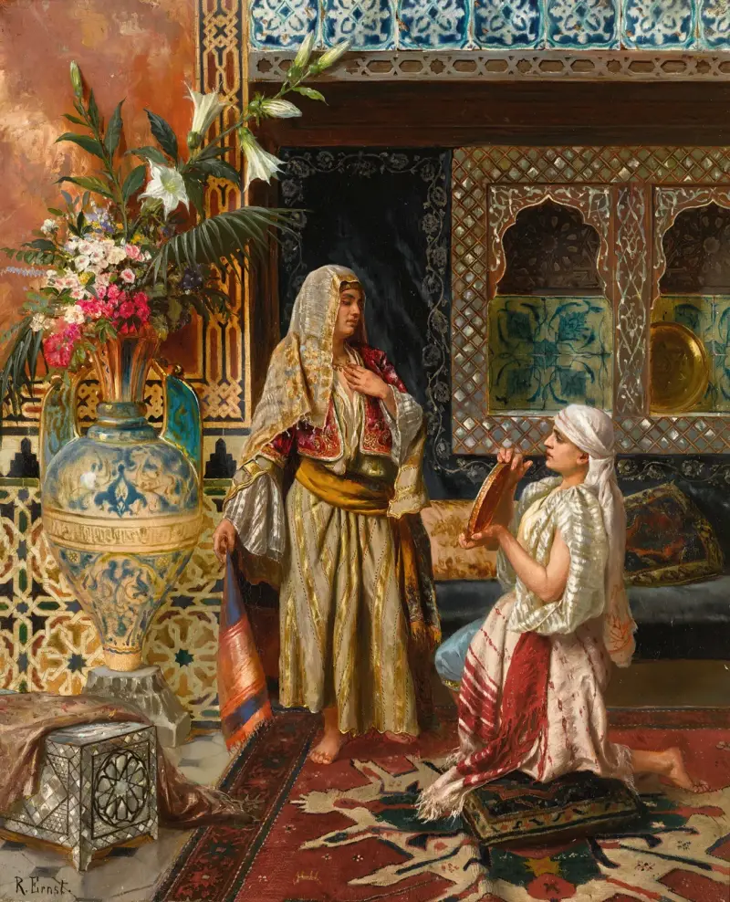 Die Favoritin von Rudolf Ernst