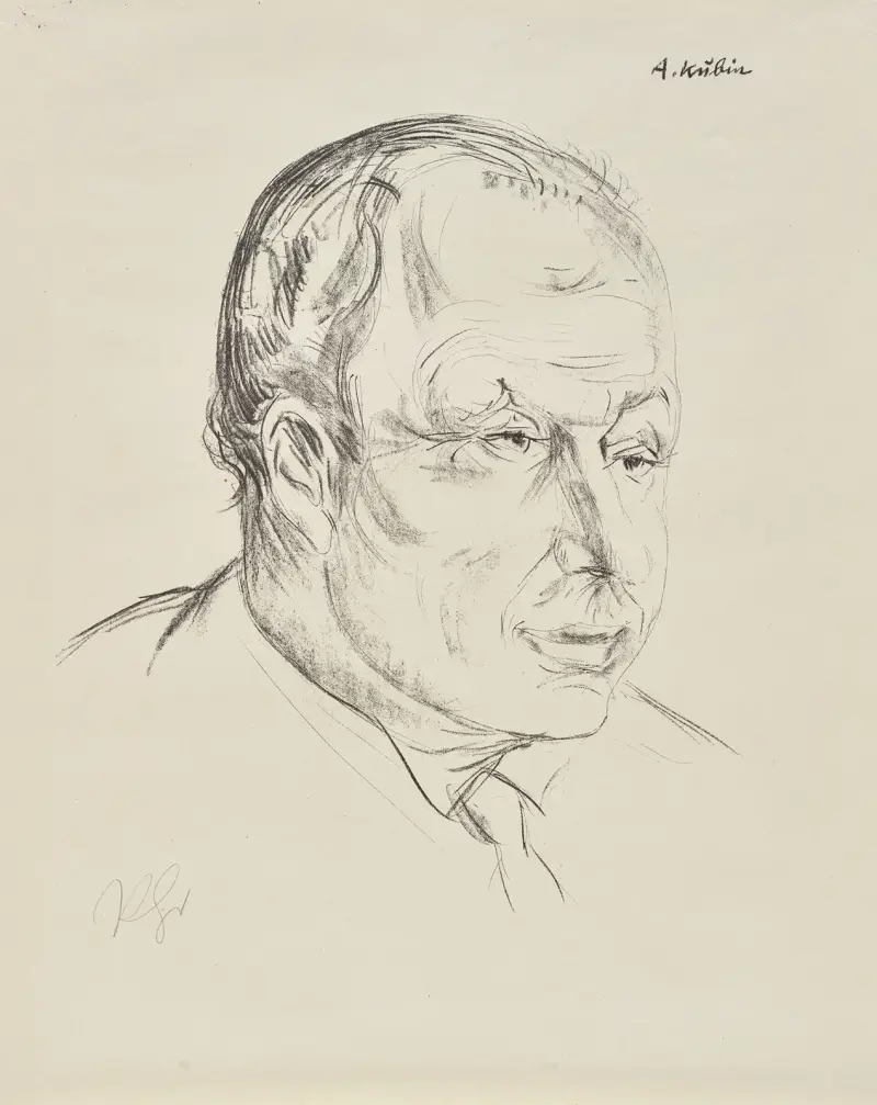Alfred Kubin von Rudolf Grossmann