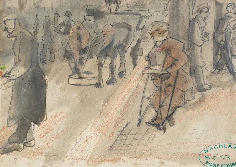 Bettler von Rudolf Grossmann