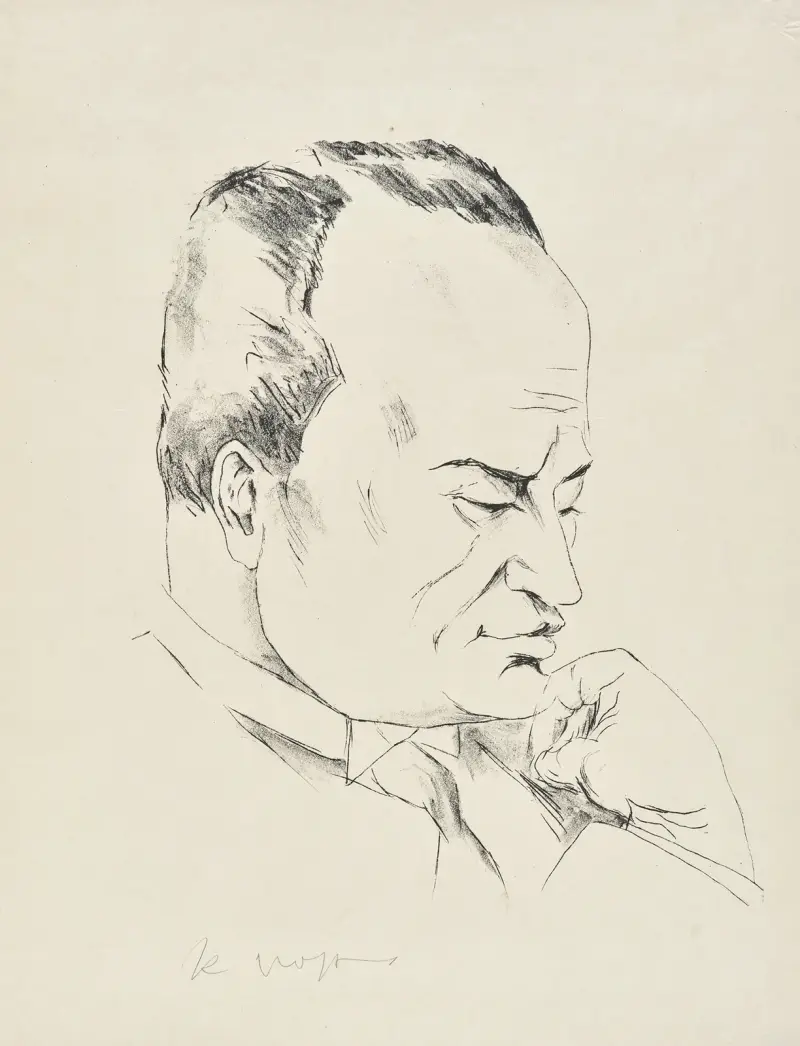 Benito Mussolini, Rudolf Grossmann