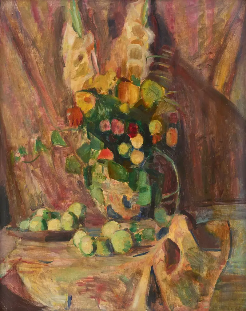 Květinové zátiší, Rudolf Grossmann