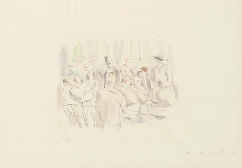 Café Grössenwahn (Cocain, 10) av Rudolf Grossmann