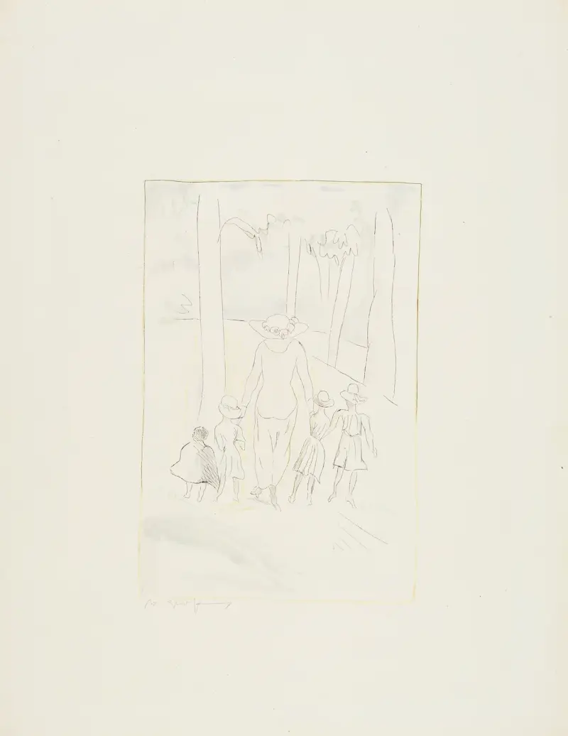 Spacer (Komedja życia, 5), Rudolf Grossmann