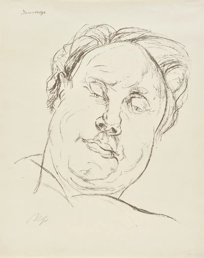 Emil Jannings von Rudolf Grossmann