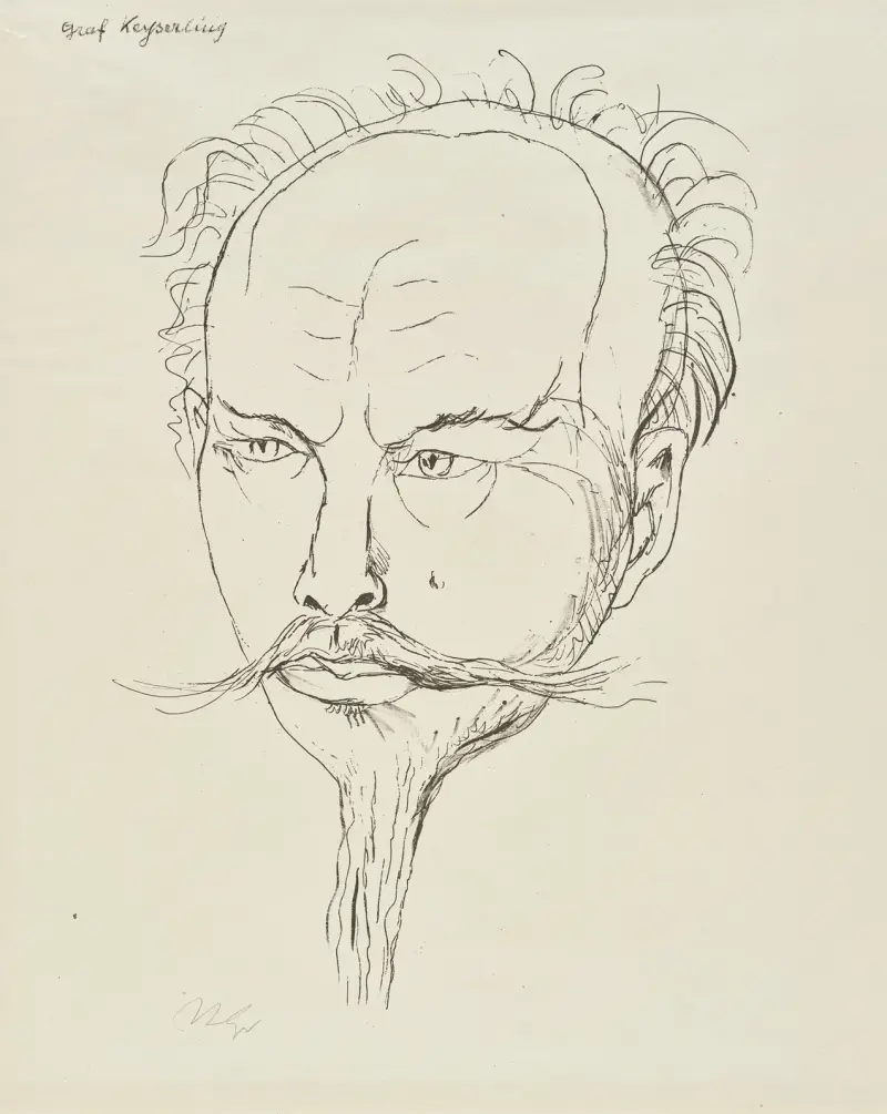 Hermann Graf Keyserling, Rudolf Grossmann
