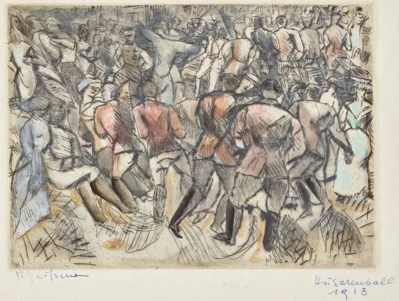 Hussar Ball av Rudolf Grossmann