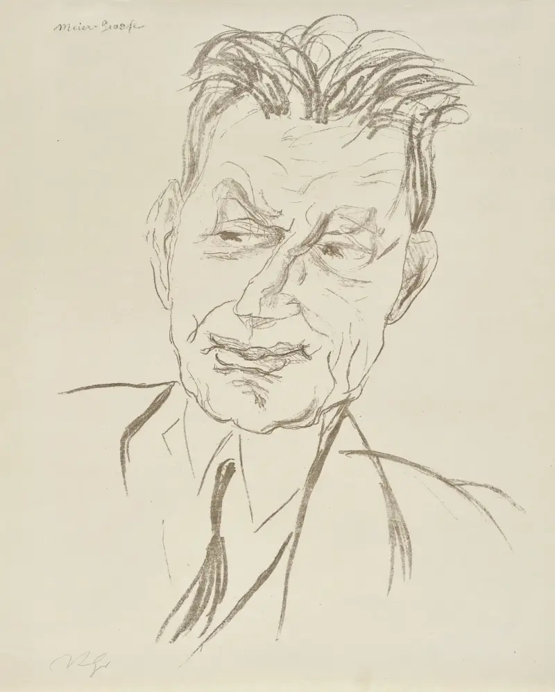 Julius Meier-Graefe, 1925, Rudolf Grossmann