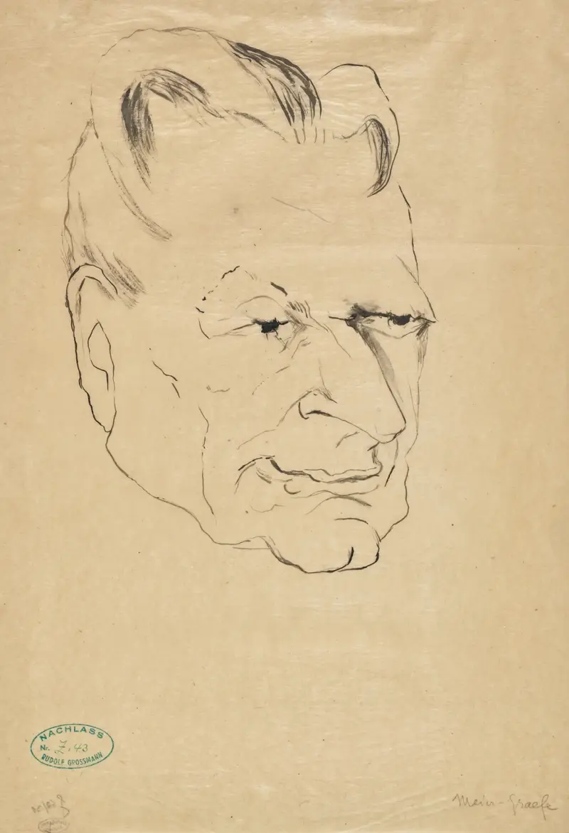 Julius Meier-Graefe, 1920, Rudolf Grossmann
