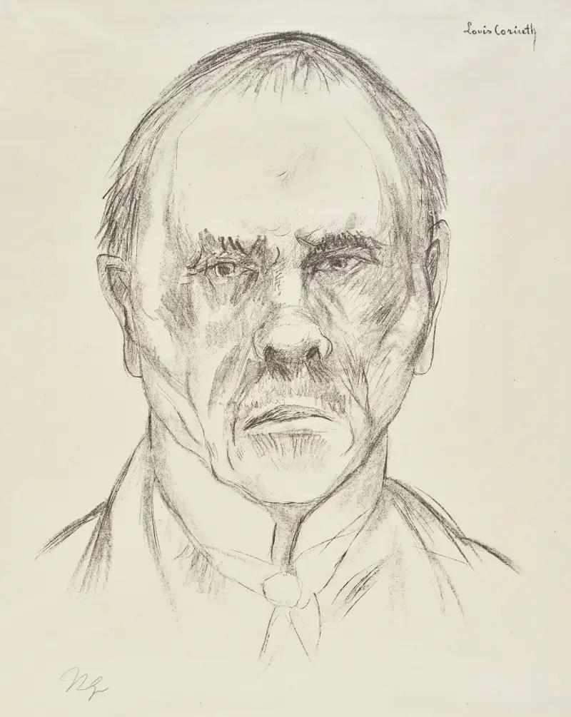 Lovis Corinth von Rudolf Grossmann