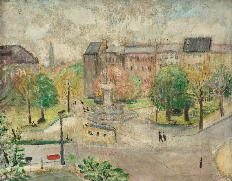 Lützowplatz von Rudolf Grossmann