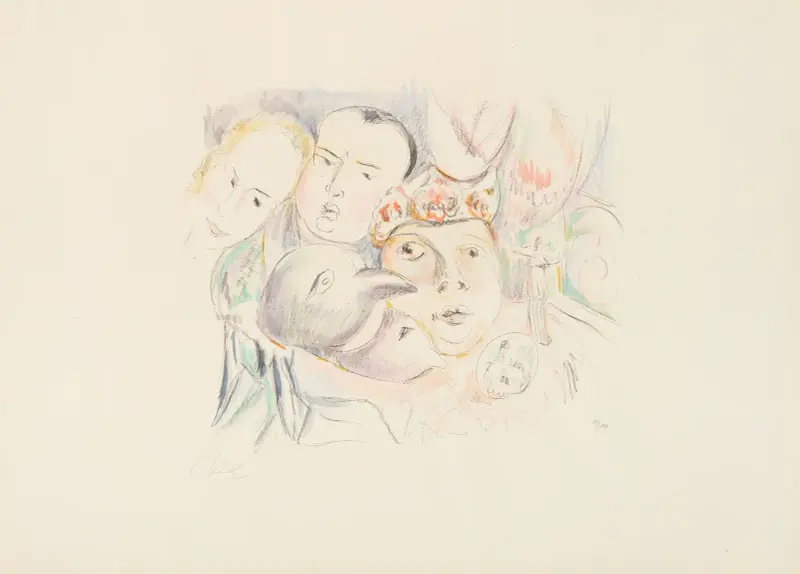 Masken (Cocain, 1) von Rudolf Grossmann