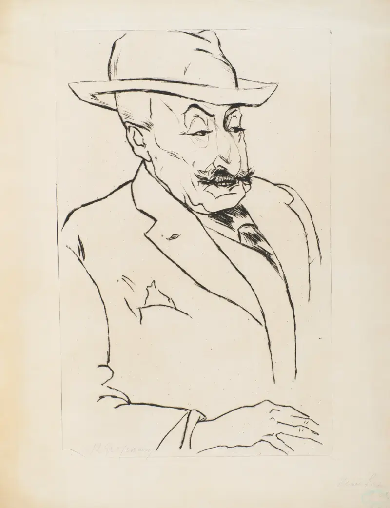 Max Liebermann von Rudolf Grossmann