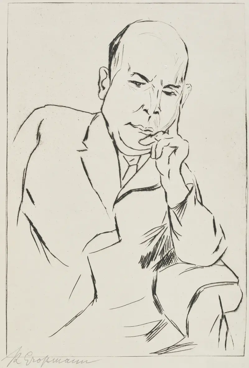 Oswald Spengler av Rudolf Grossmann