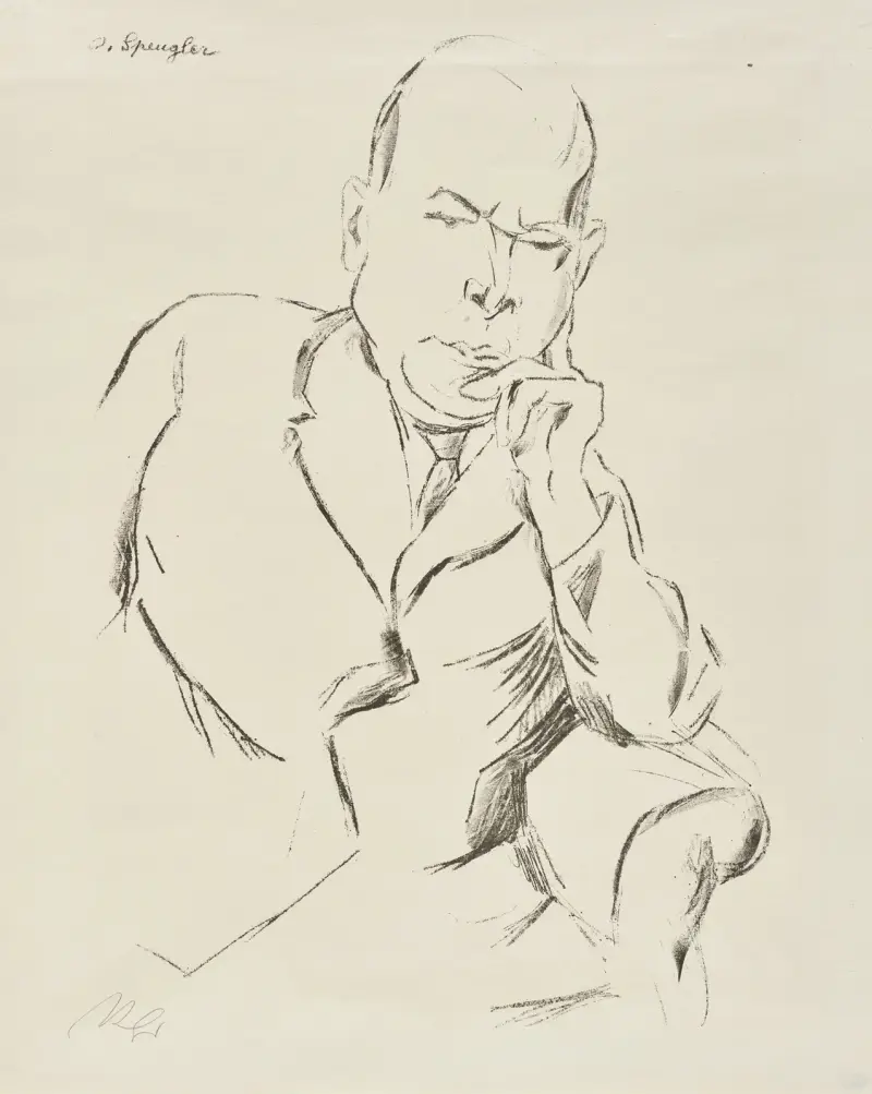 Oswald Spengler von Rudolf Grossmann