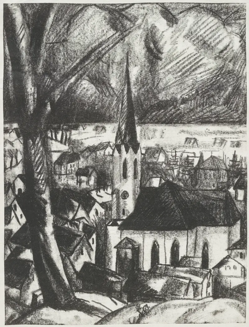 Partenkirchen av Rudolf Grossmann