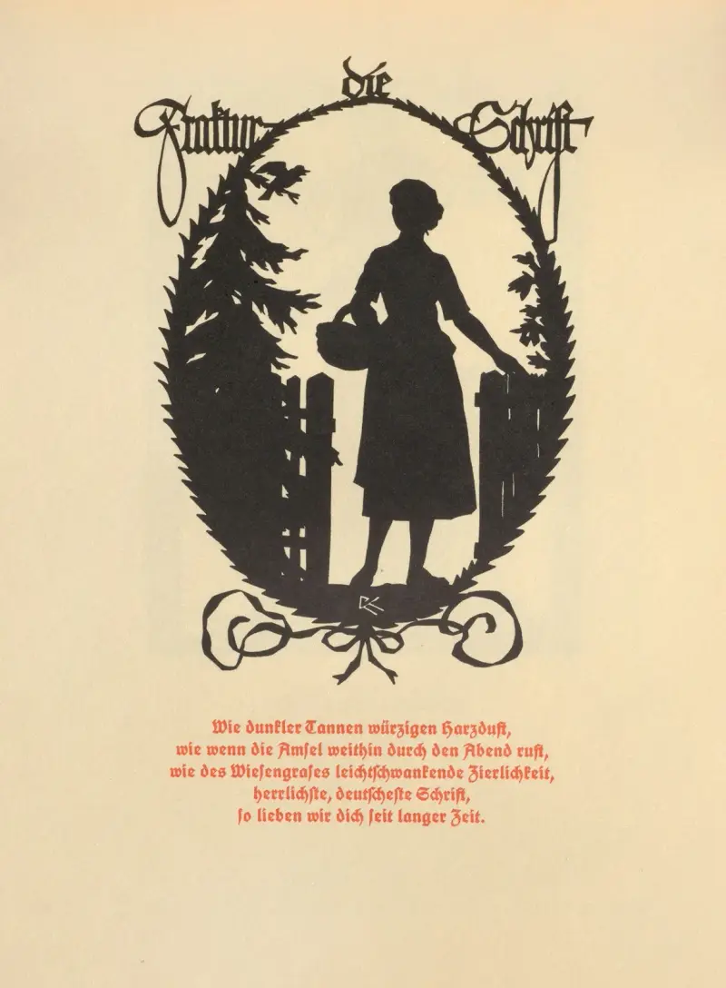 Die Schriftgiesserei im Schattenbild Pl.19 av Rudolf Koch