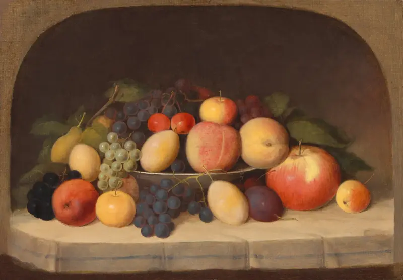 Martwa natura z owocami, Robert S. Duncanson