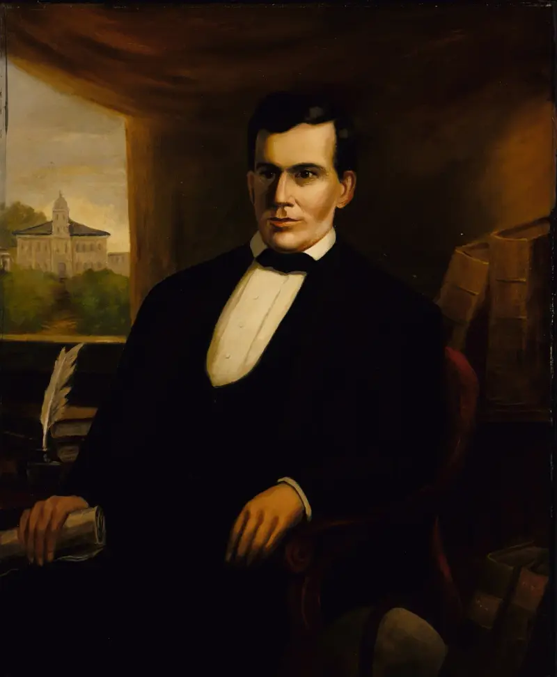 Porträtt av Freeman Cary av Robert S. Duncanson