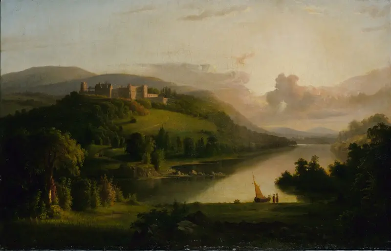 Schottisches Hochland von Robert S. Duncanson