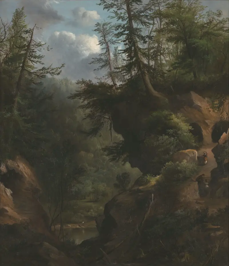 Jeskyně, Robert S. Duncanson