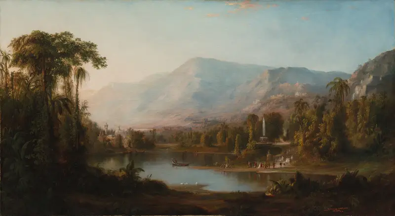 Vale of Kashmir av Robert S. Duncanson