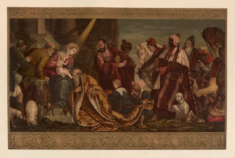 The Adoration of the Magi av Jan Ladislaw Sýkora