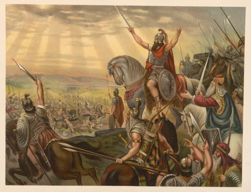 The miraculous victory over the av Jan Ladislaw Sýkora