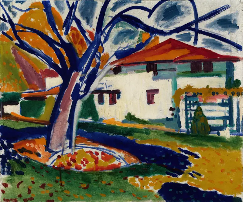 Modré stromy, Henry Lyman Saÿen