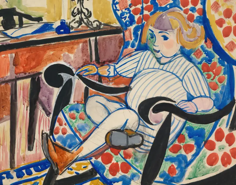 Gouache, Henry Lyman Saÿen