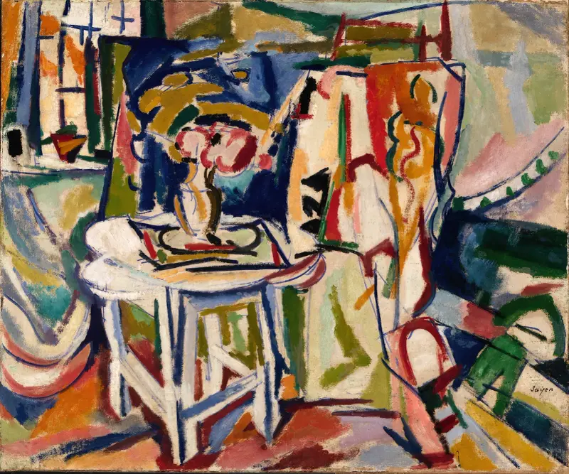 Interior av Henry Lyman Saÿen