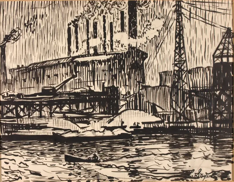 Schuylkill Nr. 5 von Henry Lyman Saÿen