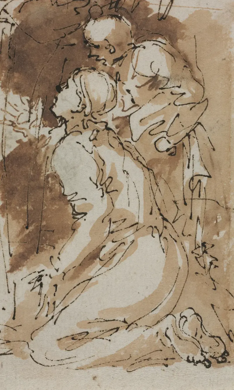 Figurenstudien, 1640 – Nr. 1 von Salvator Rosa