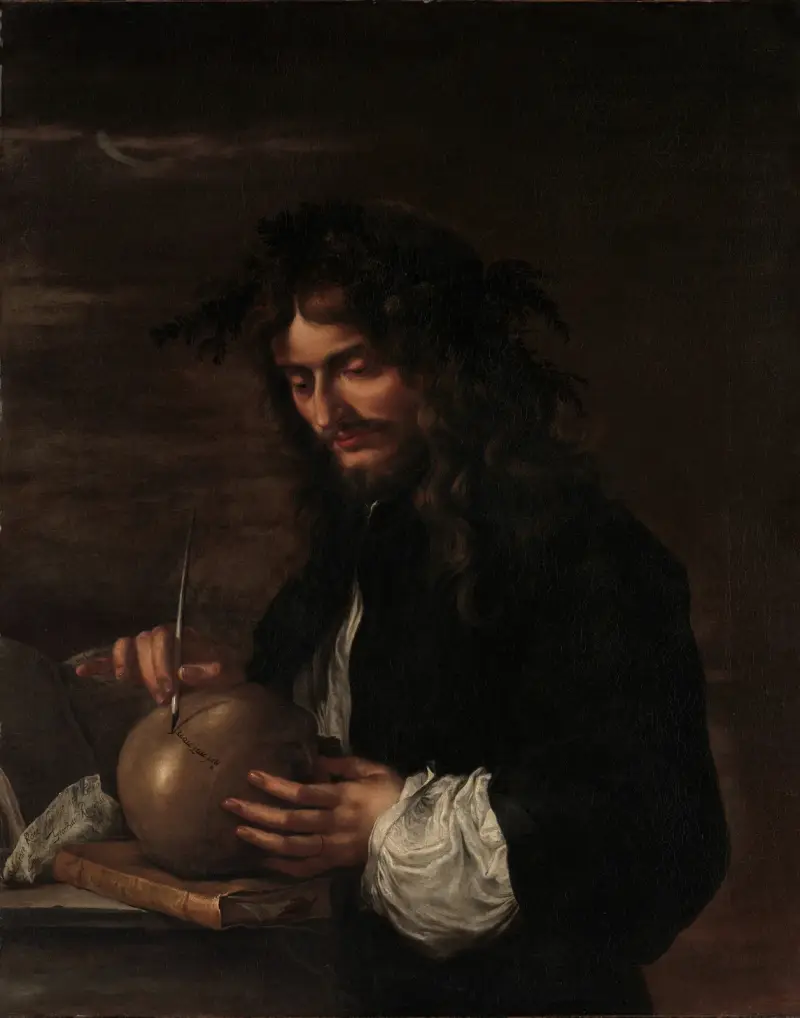 Selbstporträt von Salvator Rosa