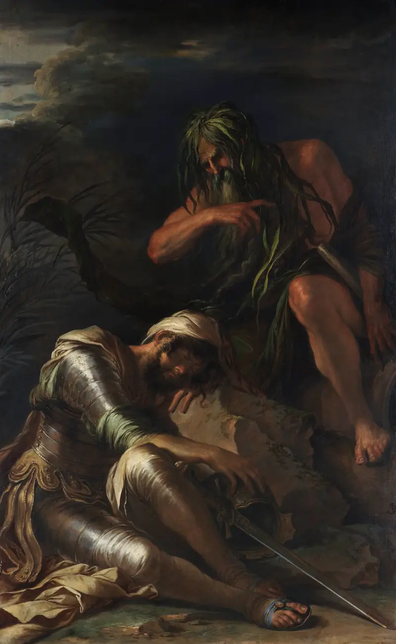 Der Traum des Aeneas, 1660 von Salvator Rosa