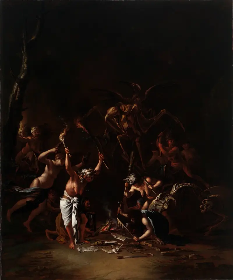 Čarodějnický sabat, Salvator Rosa