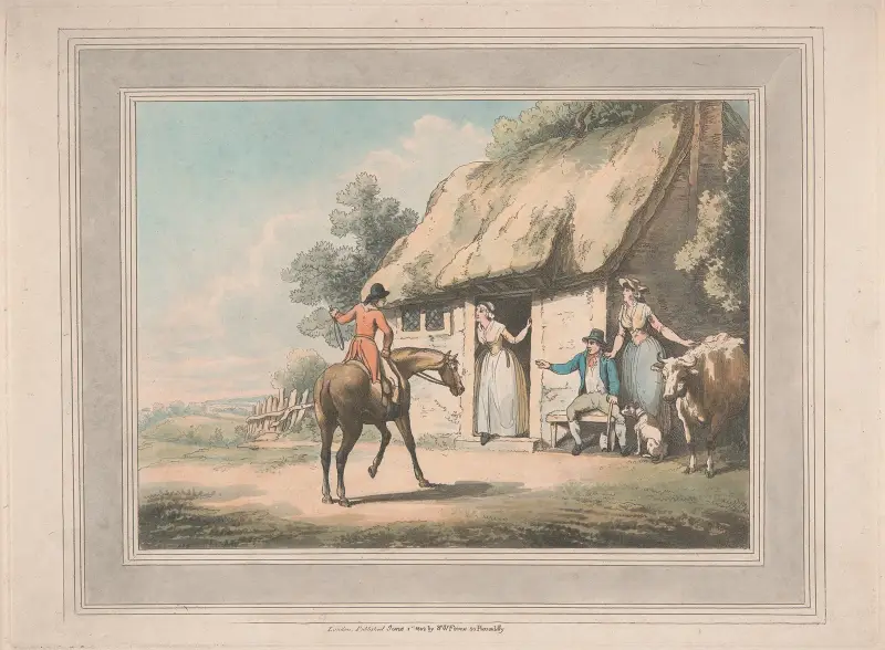 Going Home, Samuel Howitt