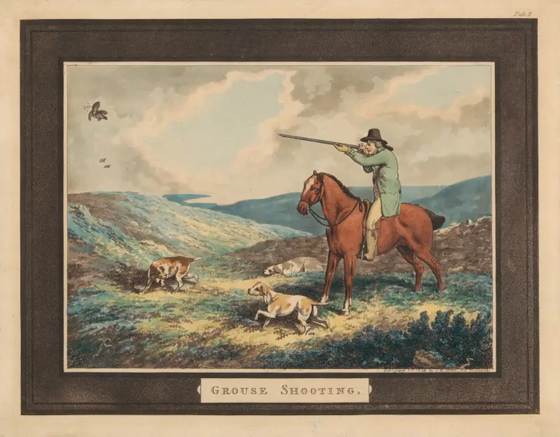 Fasanenjagd, 1796 von Samuel Howitt
