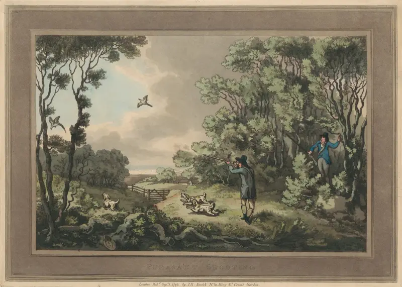 Fasanjakt av Samuel Howitt