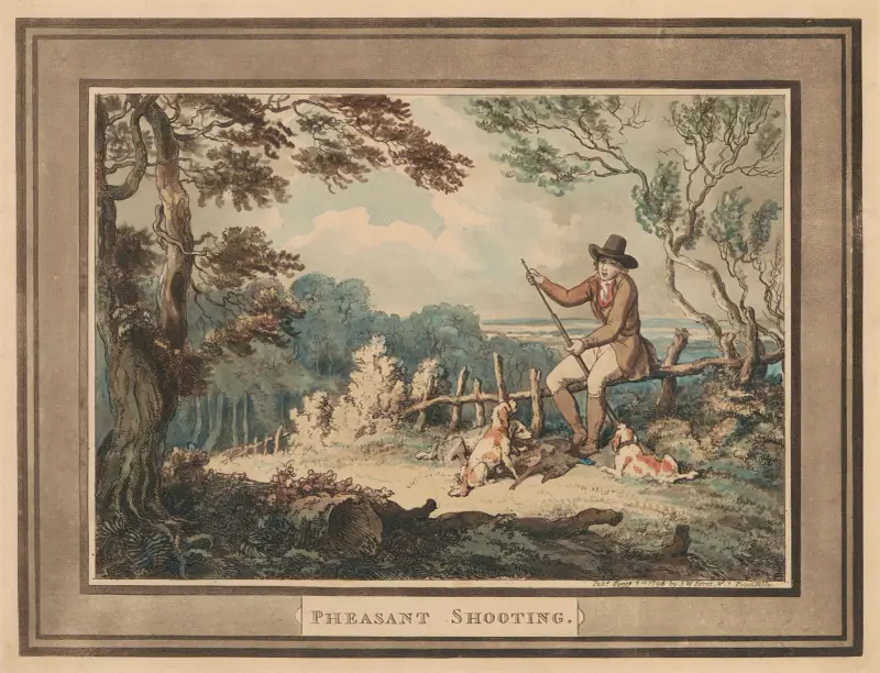 Fasanjakt av Samuel Howitt