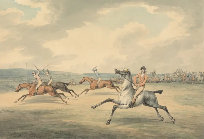 Racing Scene, Samuel Howitt