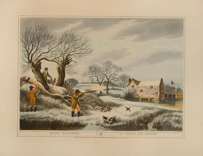 Polowanie na bekasy, Samuel Howitt