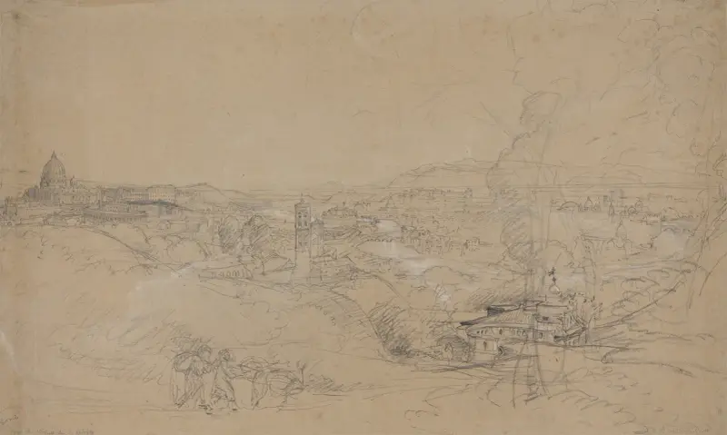 Rom från San Spirito av Samuel Palmer