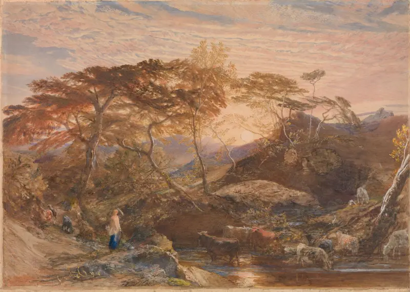 Sabrina av Samuel Palmer