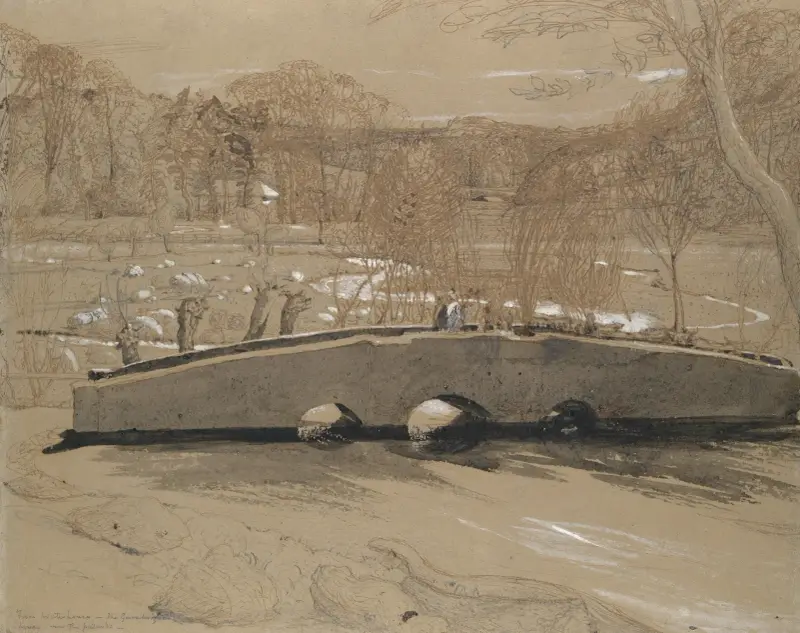Bron vid Shoreham av Samuel Palmer