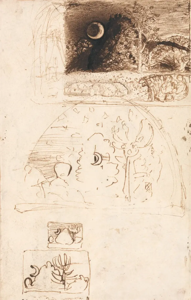 Månskäran av Samuel Palmer