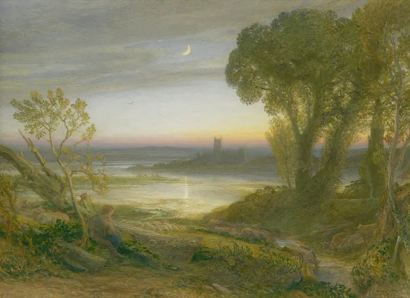 The Curfew von Samuel Palmer