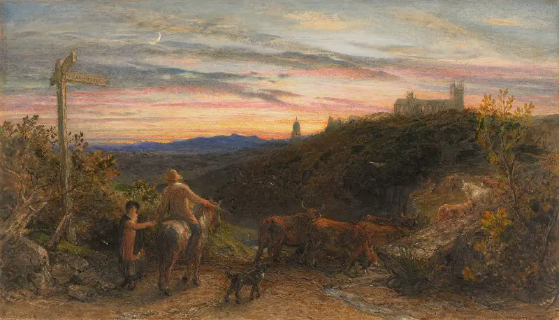 The good farmer av Samuel Palmer