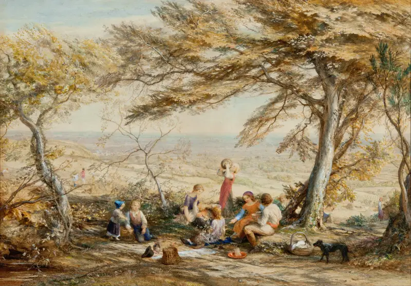 Venkovská hostina, Samuel Palmer