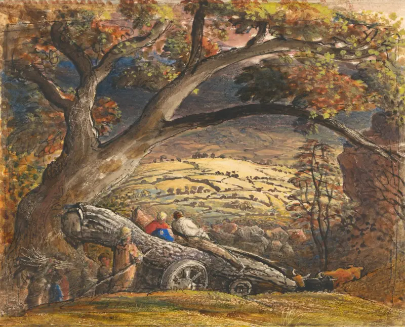 Timmerlasset av Samuel Palmer